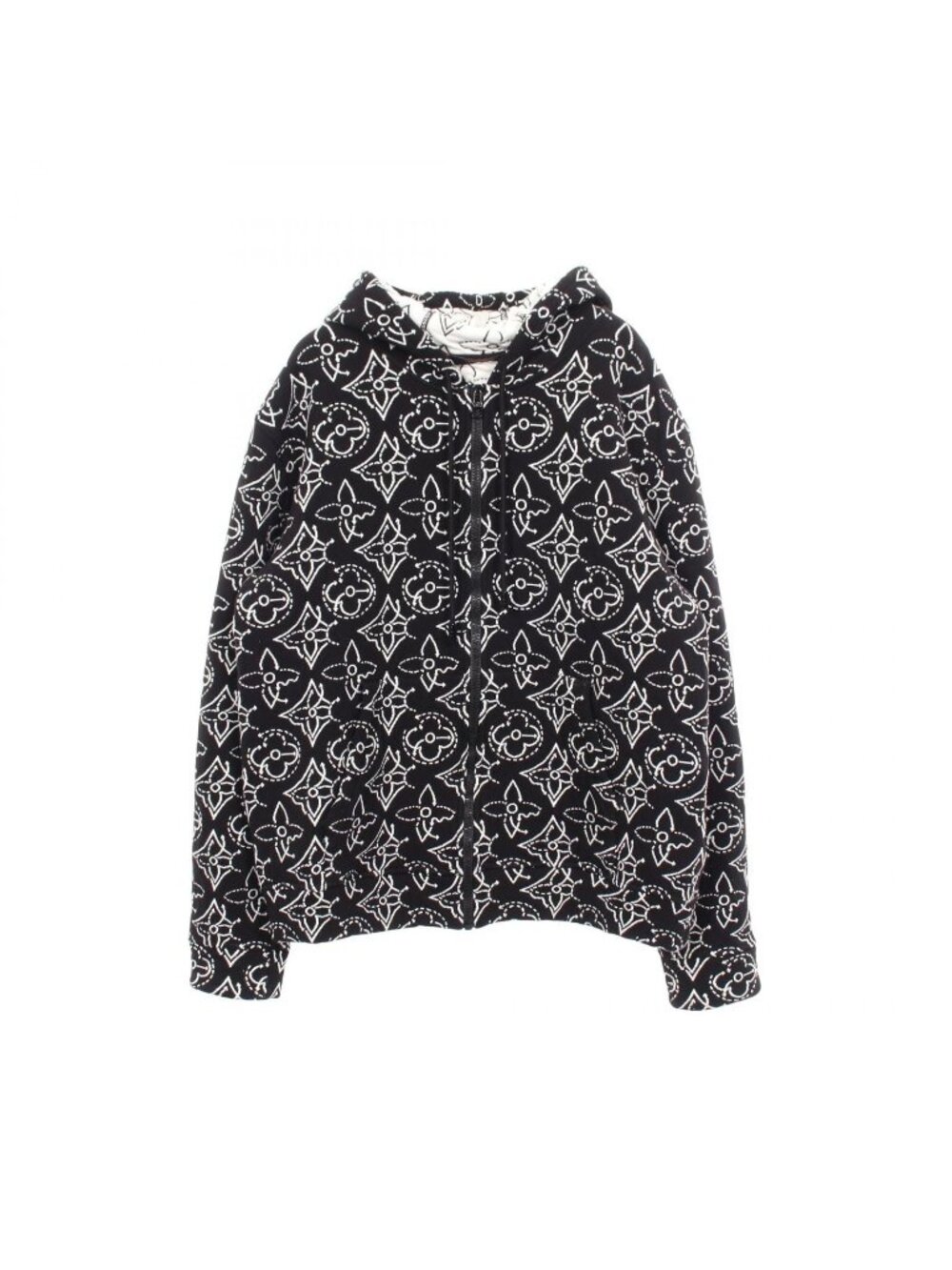 Louis Vuitton Hoodie NBA Monogram Flower Quilted Dm0 Cotton LV NBA